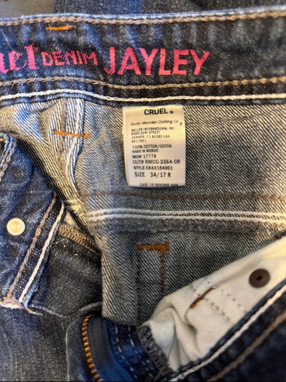 Cruel Denim Jayley Dark Blue Bootcut Jeans